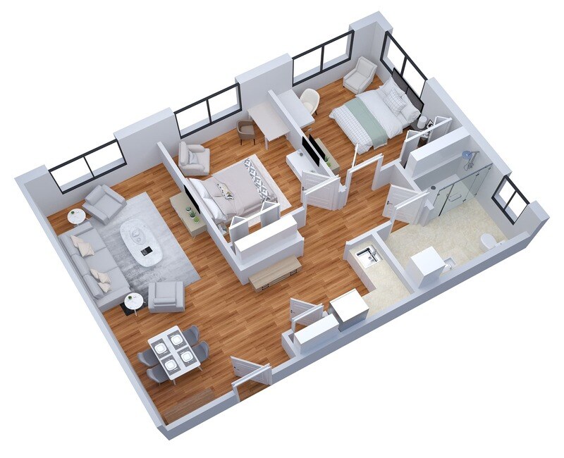 The Holston River floor plan